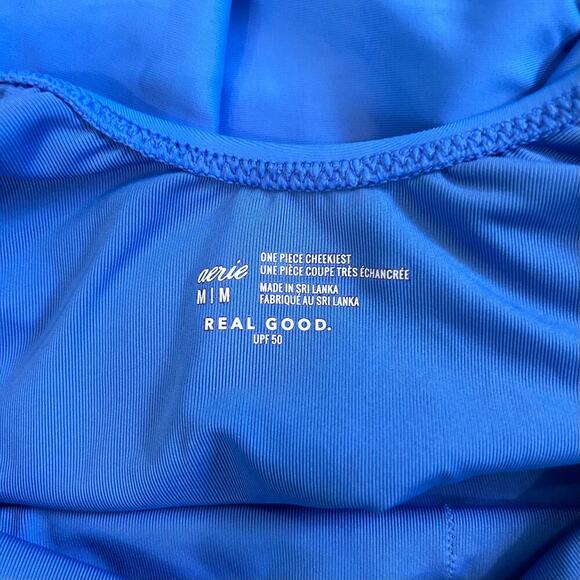 NWT Aerie Astrology Babewatch Cheekiest One Piece Swimsuit Pisces Swim Size M - Picture 5 of 6